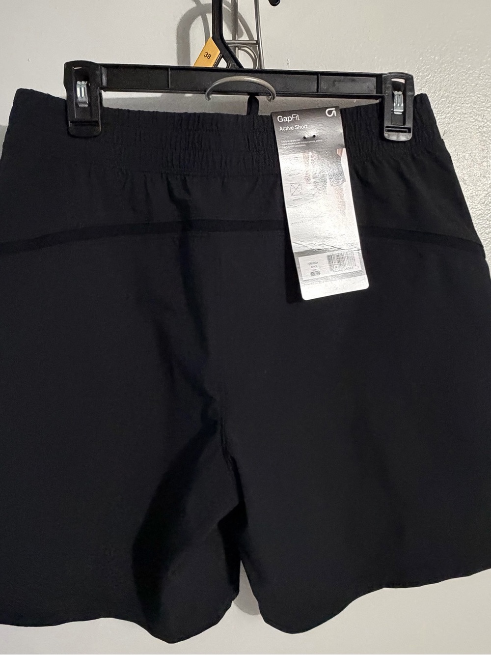 GAP Black Men’s Athletic Shorts with Elastic Waistband